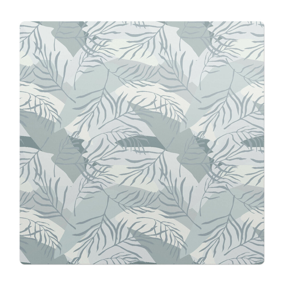 Podložka pod židli Listy v pastelových barvách