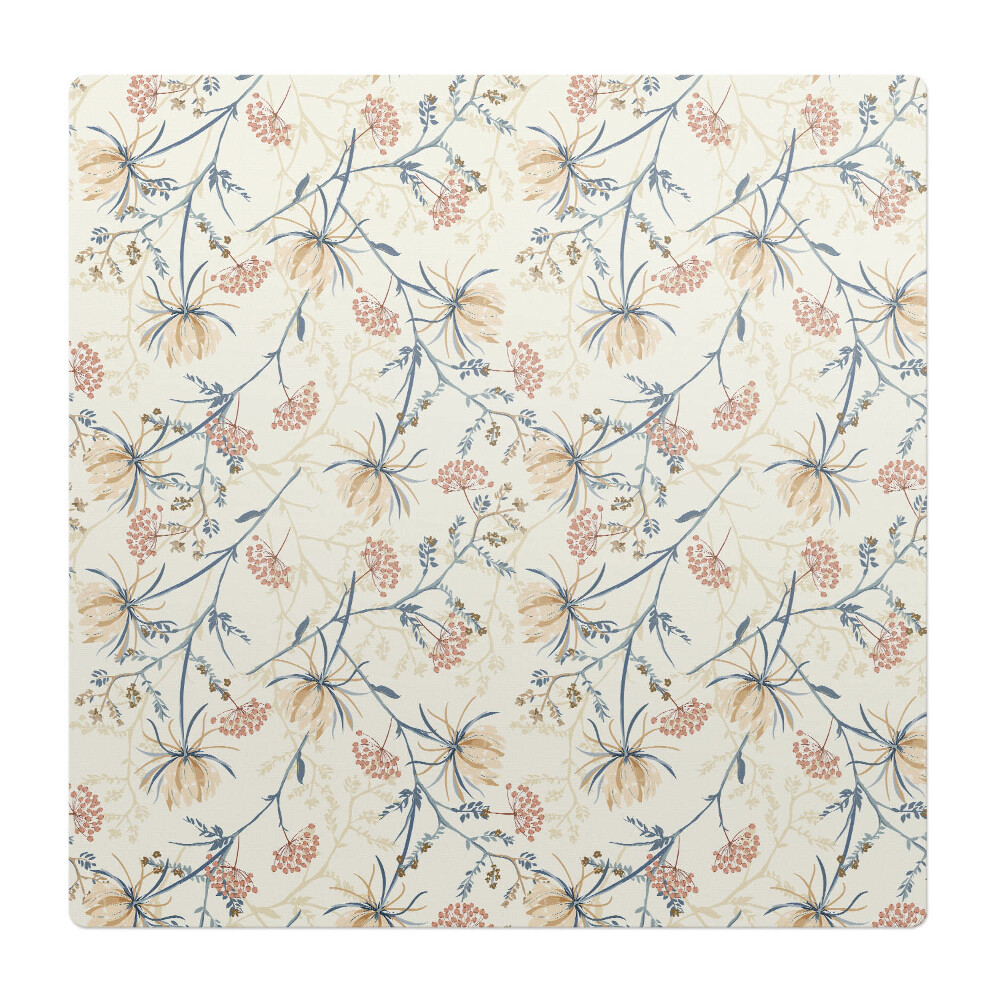 Podložka pod křeslo Vintage květinový vzor