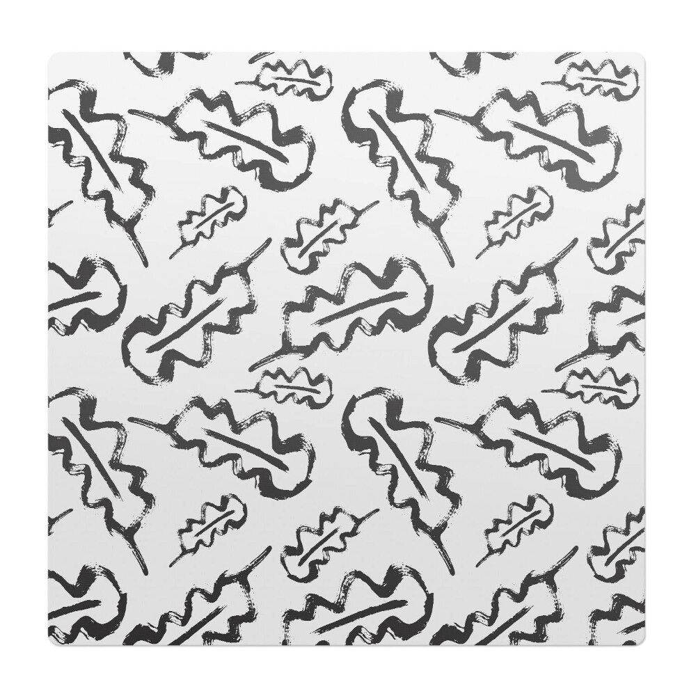 Podložka pod židli Listy v abstrakci