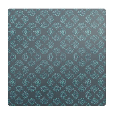 Ochranná podložka pod židli Geometrický květinový vzor