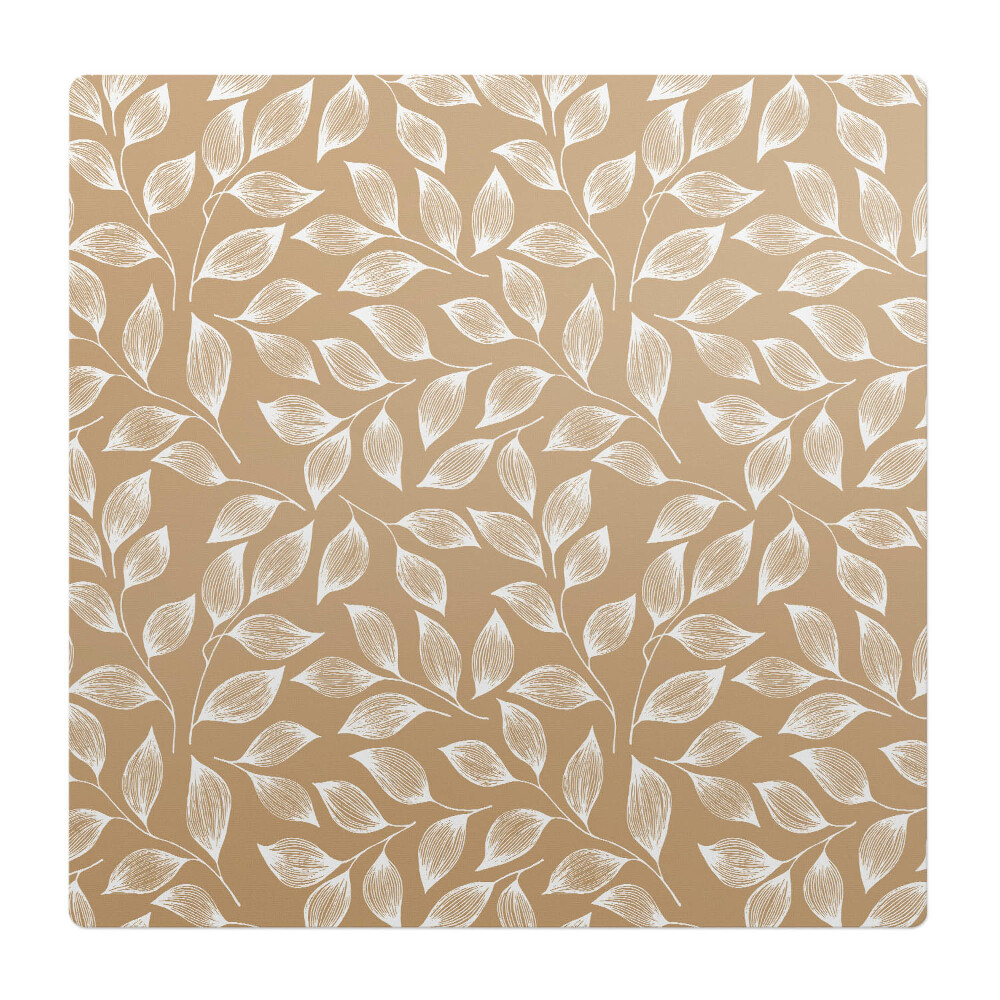 Ochranná podložka na podlahu Listy na větvičkách