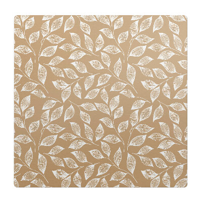 Ochranná podložka na podlahu Listy na větvičkách