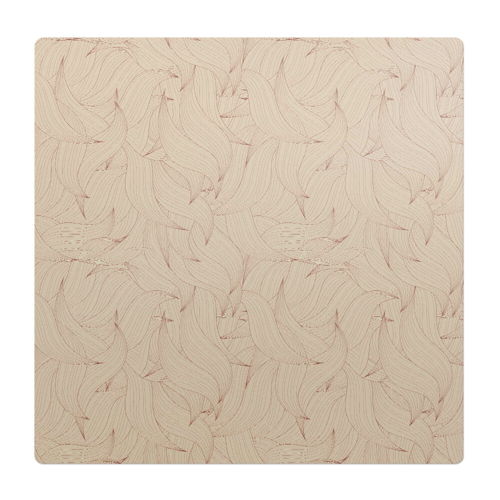 Ochranná podložka na podlahu Vlnité linie abstrakce