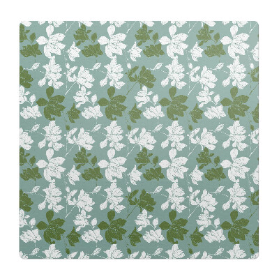 Ochranná podložka na podlahu Květinový listový vzor