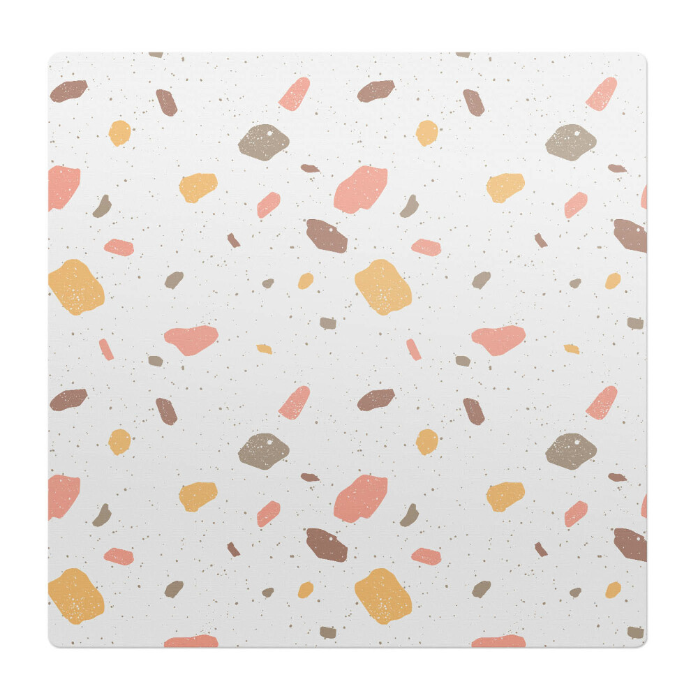 Podložka pod židli Pastelové teraco