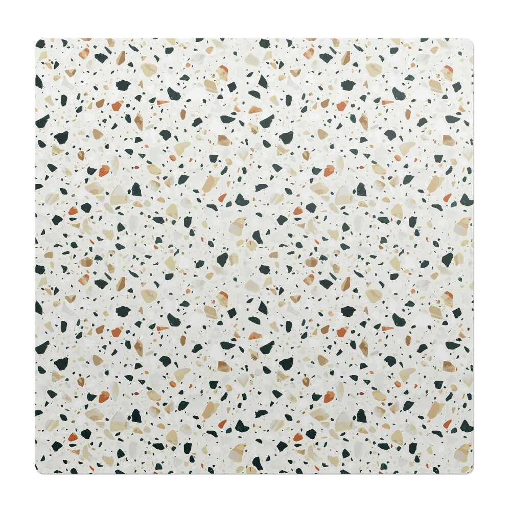 Ochranná podložka pod židli Klasický vzor terrazza