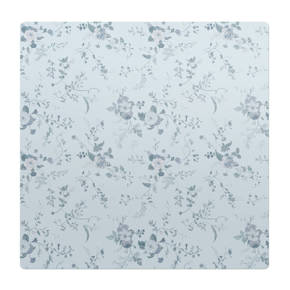 Ochranná podložka pod židli Vintage květinový vzor