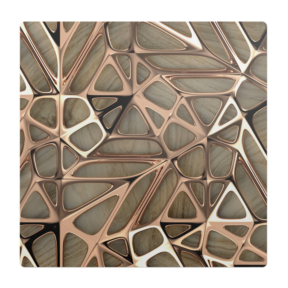 Podložka pod židli Organické 3D linie