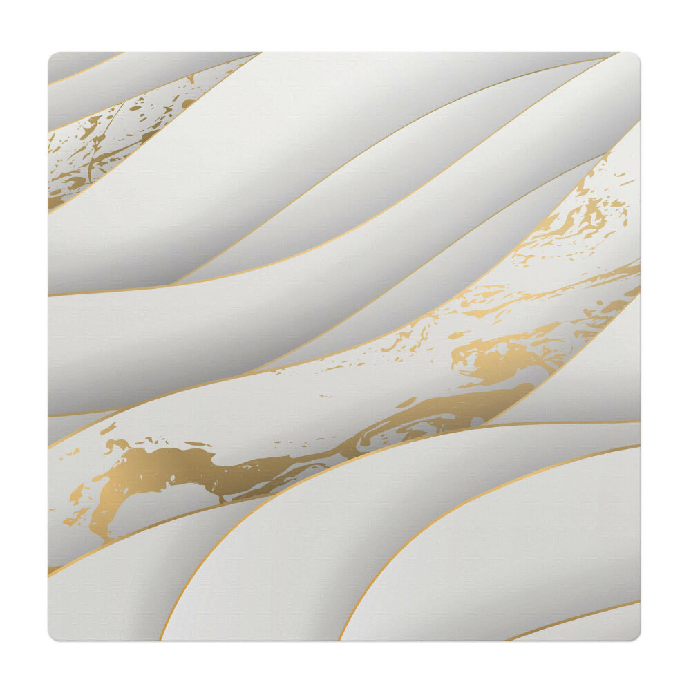 Podložka pod židli Vlnité čáry se vzorem