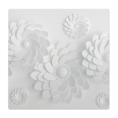 Podložka pod křeslo Květinové spirály