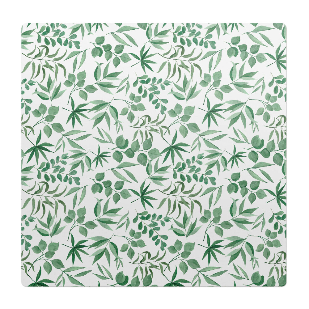 Ochranná podložka pod židli Listový vzor