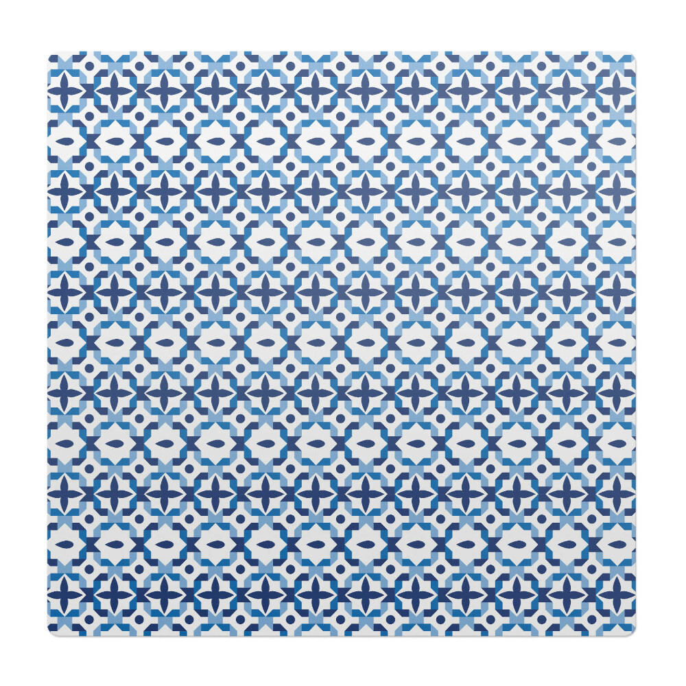 Ochranná podložka na podlahu Geometrický retro vzor