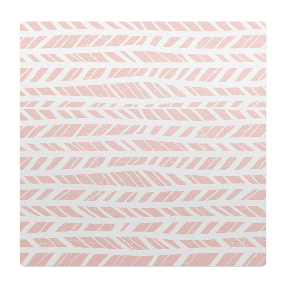 Podložka pod židli Pastelové listy