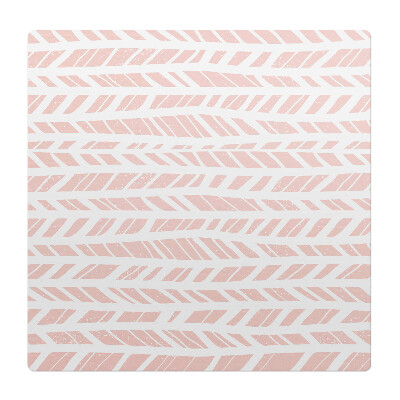 Podložka pod židli Pastelové listy