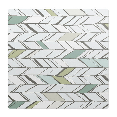 Podložka pod křeslo Listy rybí kosti