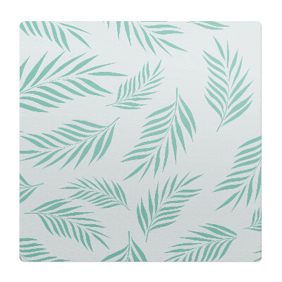 Ochranná podložka pod židli Vzor palmových listů