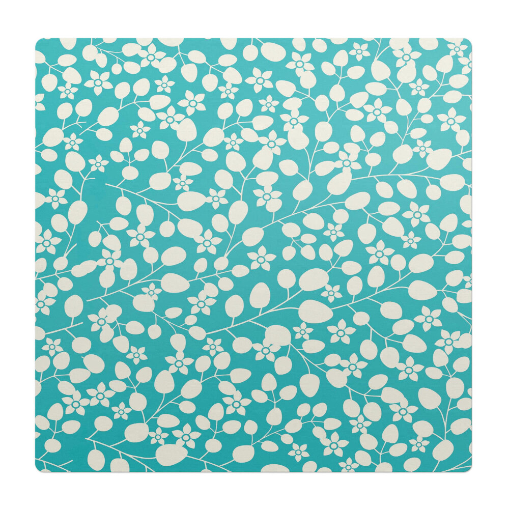 Ochranná podložka na podlahu Květinový listový vzor