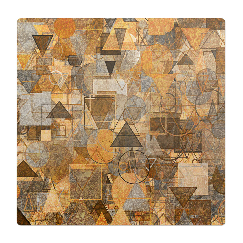 Ochranná podložka pod židli Geometrické vzory