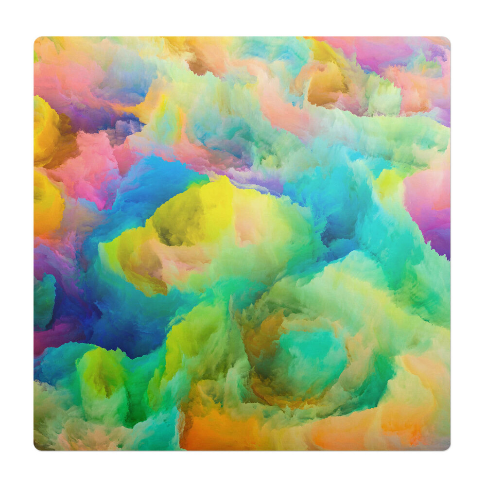 Ochranná podložka pod židli Barevné mraky