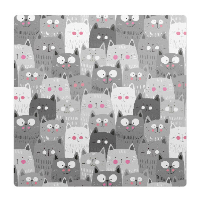 Ochranná podložka na podlahu Roztomilý vzor koček