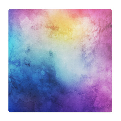 Podložka pod židli Akvarelový ombré