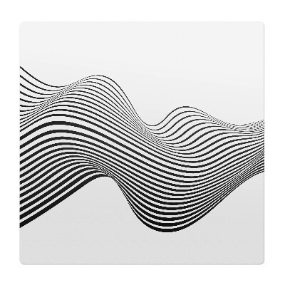 Podložka pod křeslo Vlnité čáry