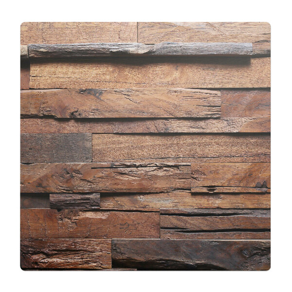 Ochranná podložka pod židli Dřevěná textura