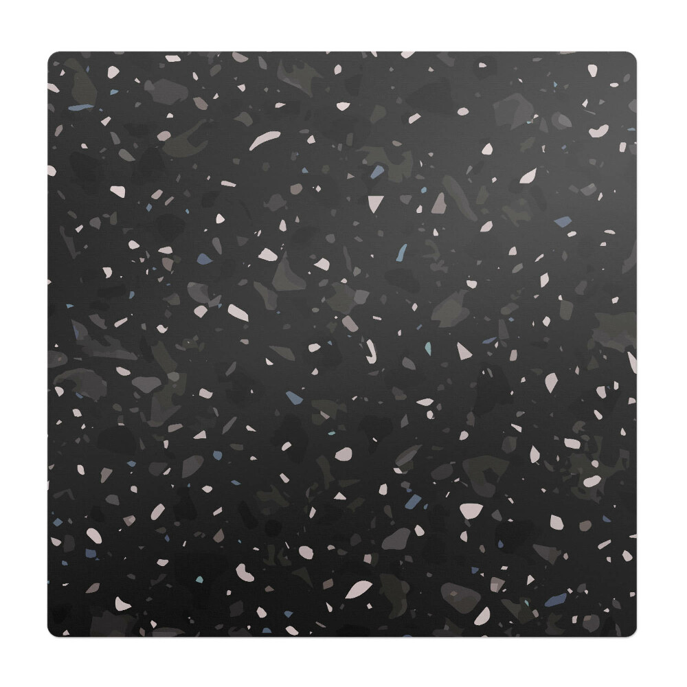 Podložka pod křeslo Tmavý vzor terrazza