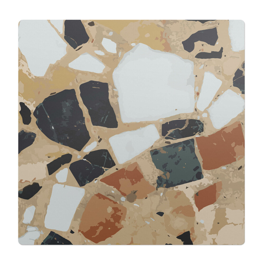 Podložka pod křeslo Kamenná mozaika