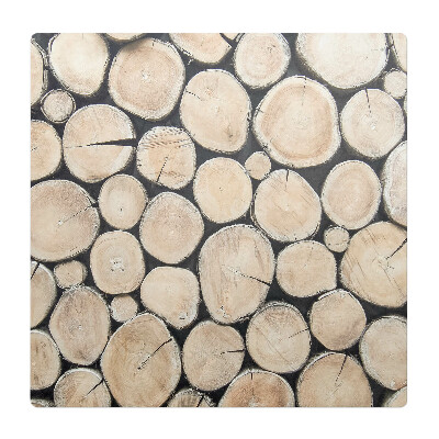 Podložka pod židli Dřevěné disky