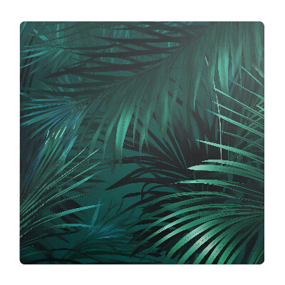 Ochranná podložka pod židli Tropické listy