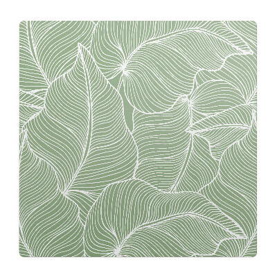 Ochranná podložka pod židli Listy s čarami