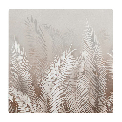 Ochranná podložka pod židli Palmové listy pozadí