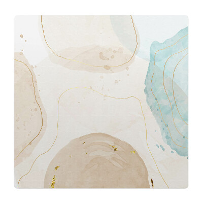 Podložka pod křeslo Abstraktní vlny