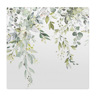 Ochranná podložka pod židli Jemné listy