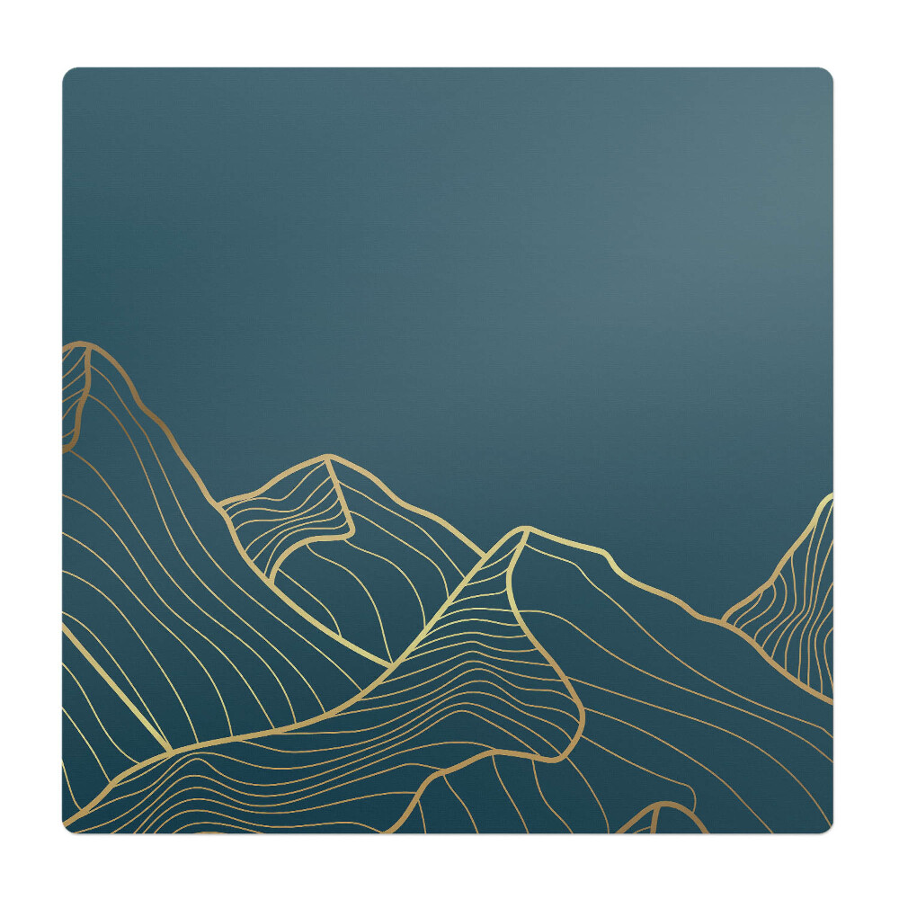 Podložka pod židli Horské umělecké linie