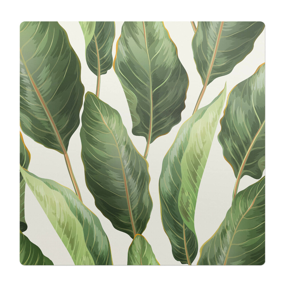Ochranná podložka pod židli Tropické listy