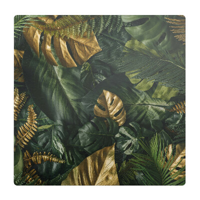 Podložka pod křeslo Tropické listy