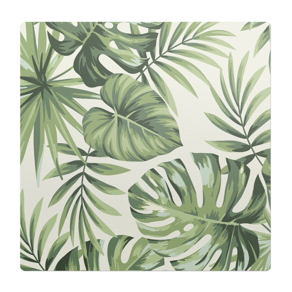 Ochranná podložka na podlahu Tropické listy