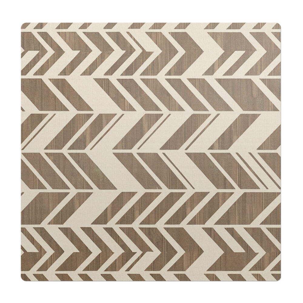 Ochranná podložka na podlahu Geometrický retro vzor