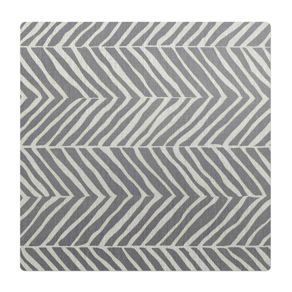 Podložka pod židli Cikcakový vzor látky