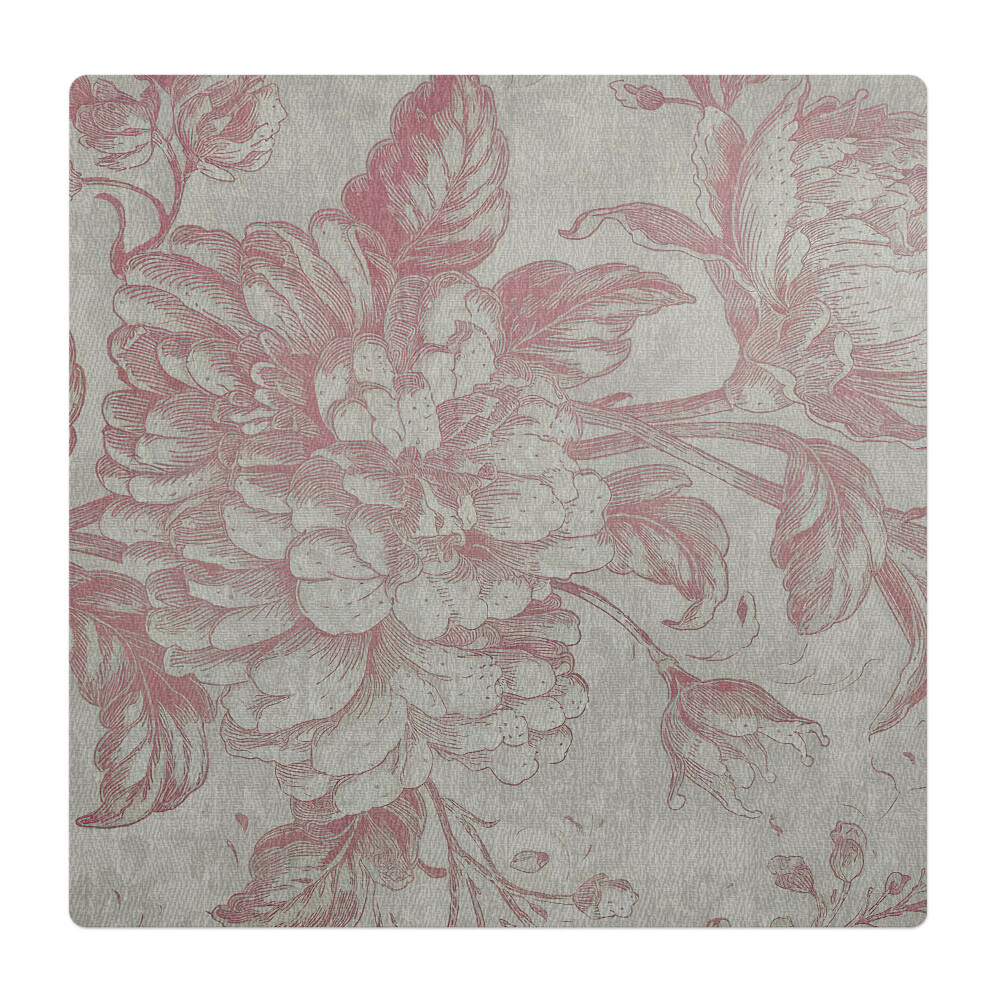 Podložka pod křeslo Retro květinový ornament