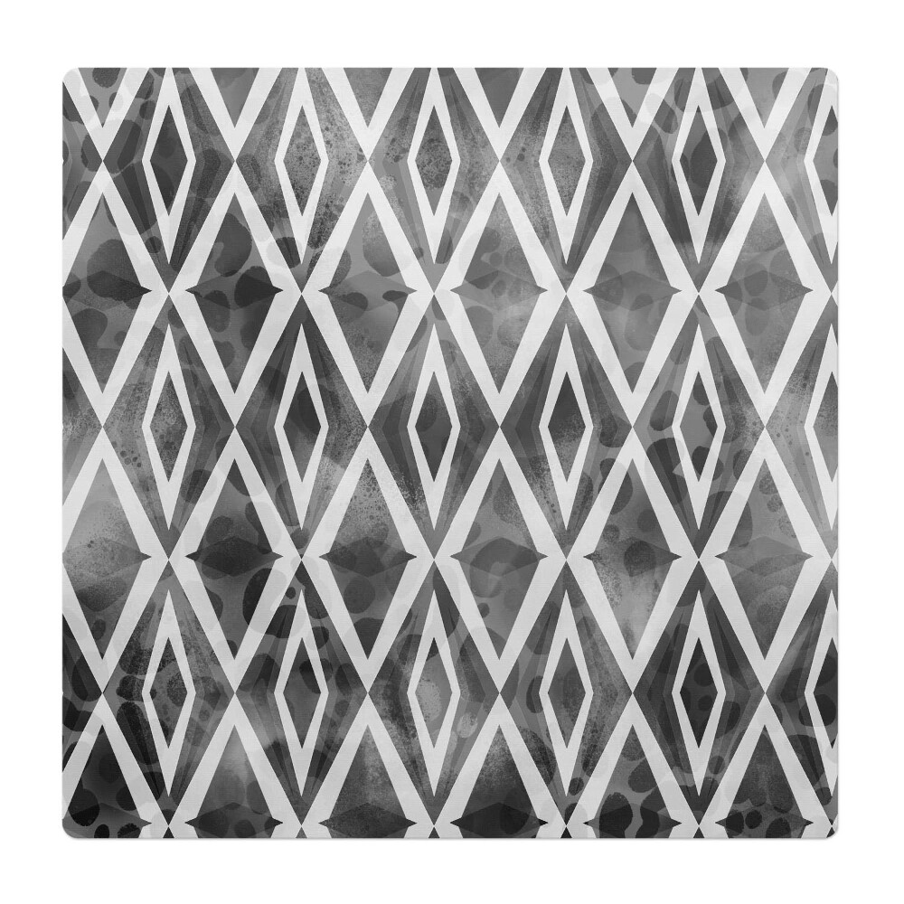 Ochranná podložka pod židli Geometrický retro vzor