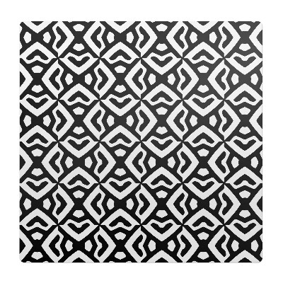 Podložka pod židli Geometrický retro vzor