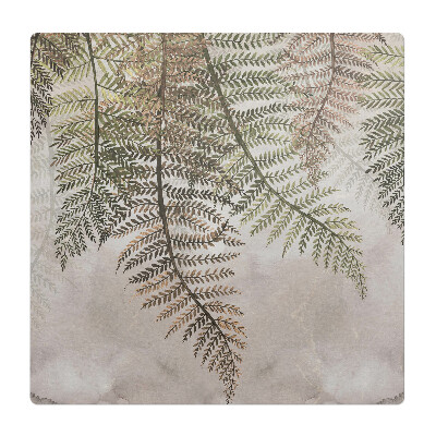 Ochranná podložka pod židli Listy kapradí