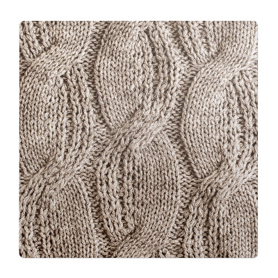 Ochranná podložka pod židli Vzor pleteného svetru