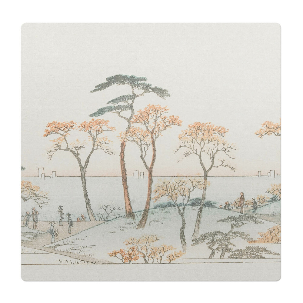 Podložka pod křeslo Stromy u vody