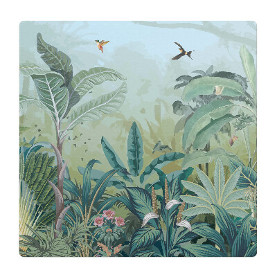 Ochranná podložka na podlahu Tropická džungle