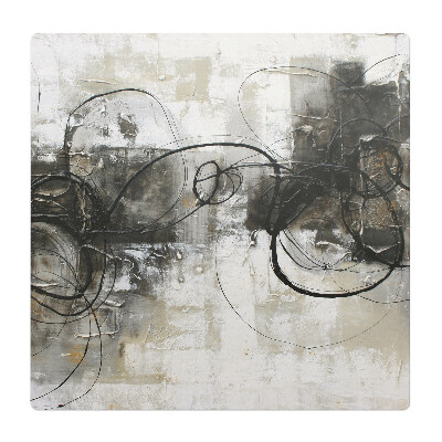 Ochranná podložka pod židli Abstraktní linie