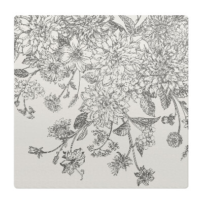 Podložka pod křeslo Vintage květinový vzor